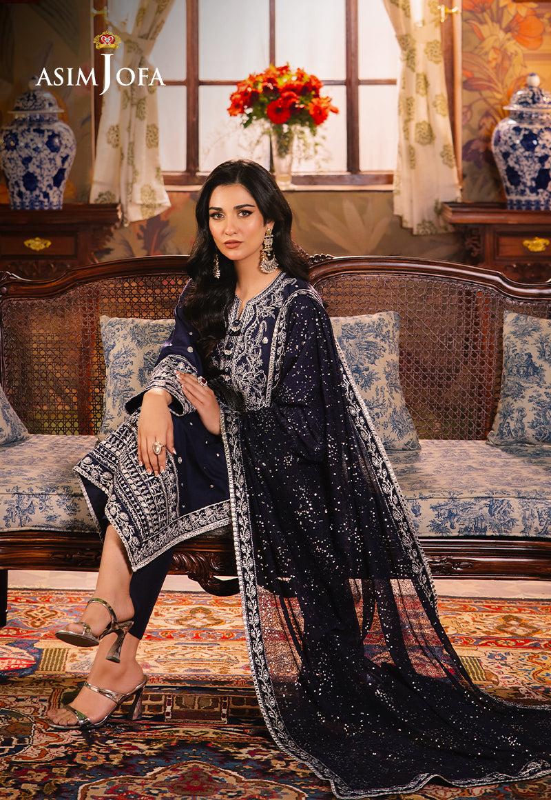 Asim Jofa | Afsanay Luxury Pret | AJLP-10 - House Of Anaya