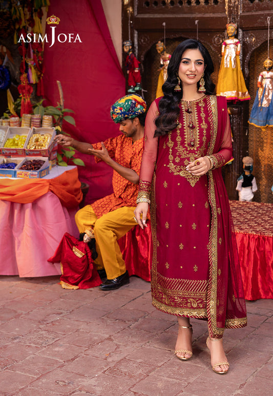 Asim Jofa | Pyaar Diyan Gallan Formals | AJEM-19 - House Of Anaya