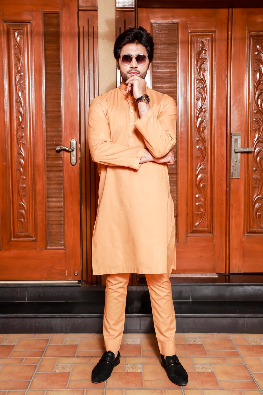 Pakistani Menswear | Deluxe-08 - House Of Anaya