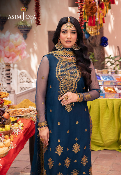 Asim Jofa | Pyaar Diyan Gallan Formals | AJEM-07 - House Of Anaya