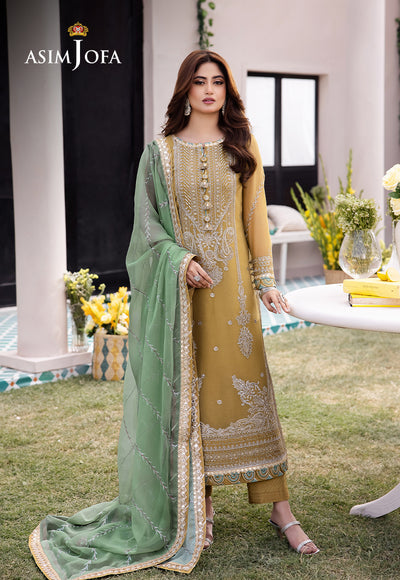 Asim Jofa | Dhanak Rang Collection | AJCF-16 - House Of Anaya