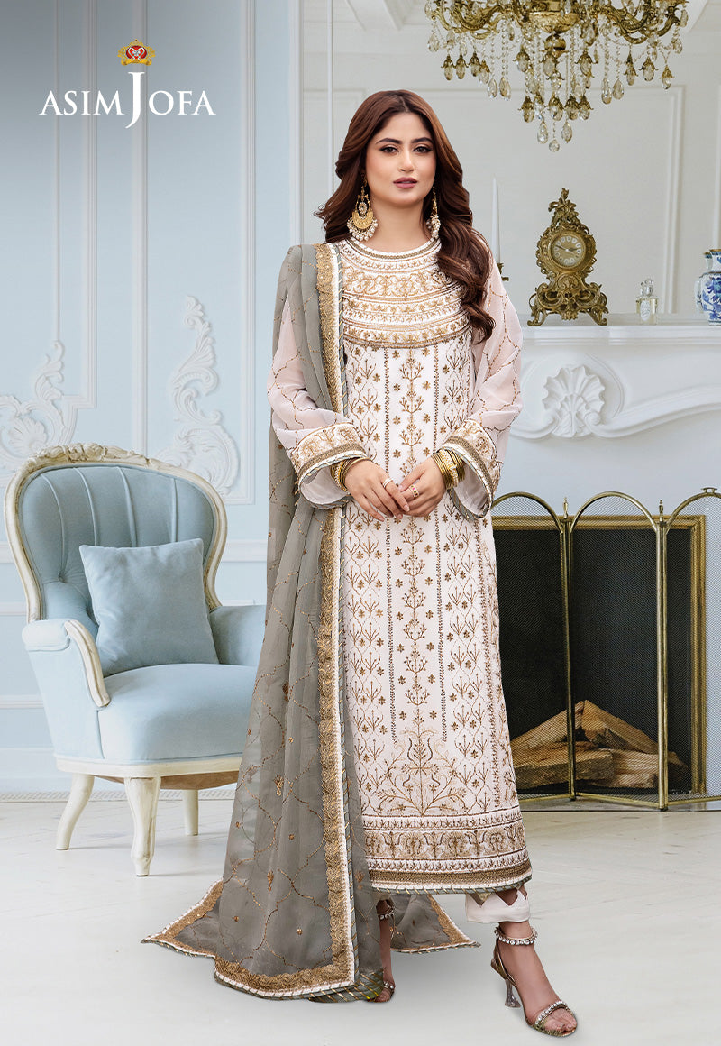 Asim Jofa | festive luxe | AJCF-17 - House Of Anaya