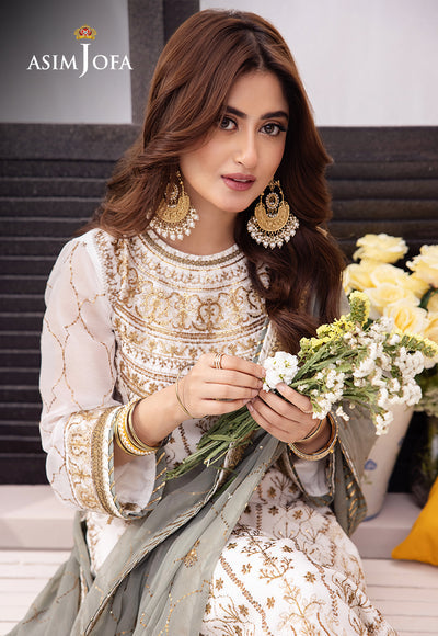 Asim Jofa | Dhanak Rang Collection | AJCF-17 - House Of Anaya