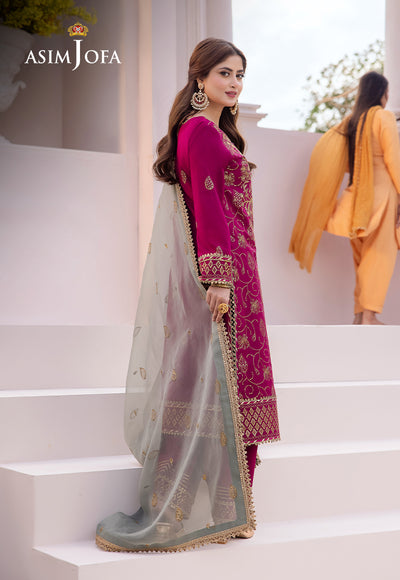 Asim Jofa | Dhanak Rang Collection | AJCF-12 - House Of Anaya