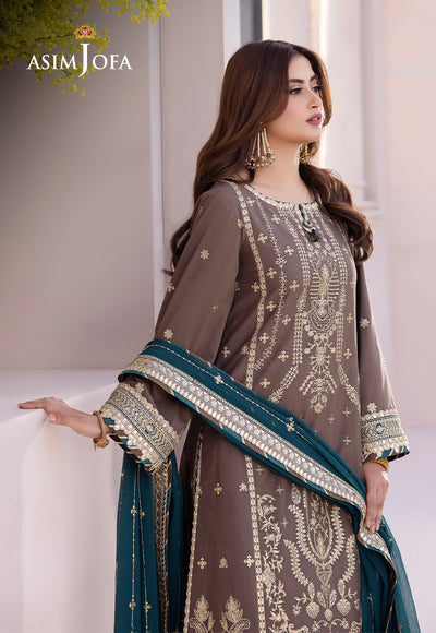 Asim Jofa | Dhanak Rang Collection | AJCF-30 - House Of Anaya