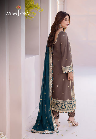 Asim Jofa | Dhanak Rang Collection | AJCF-30 - House Of Anaya