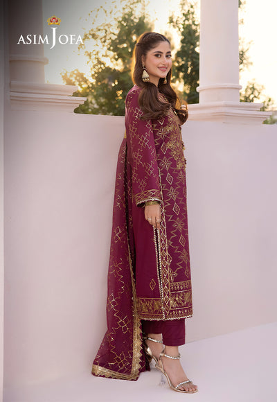 Asim Jofa | Dhanak Rang Collection | AJCF-05 - House Of Anaya