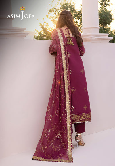Asim Jofa | Dhanak Rang Collection | AJCF-05 - House Of Anaya