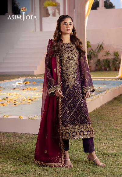 Asim Jofa | Dhanak Rang Collection | AJCF-02 - House Of Anaya