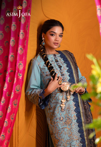 Asim Jofa | Asra Festive Essentials | AJRA-12 - House Of Anaya