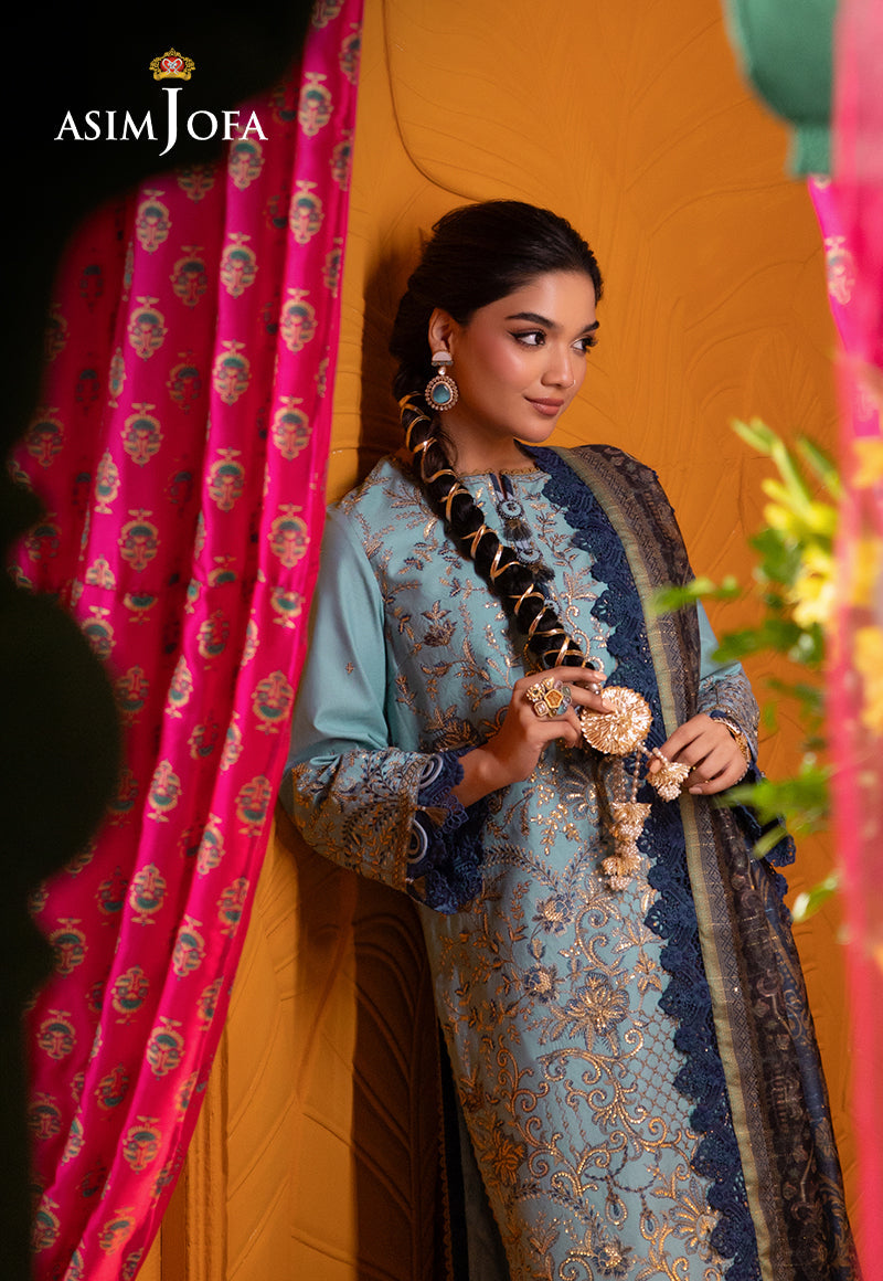 Asim Jofa | Asra Festive Essentials | AJRA-12 - House Of Anaya