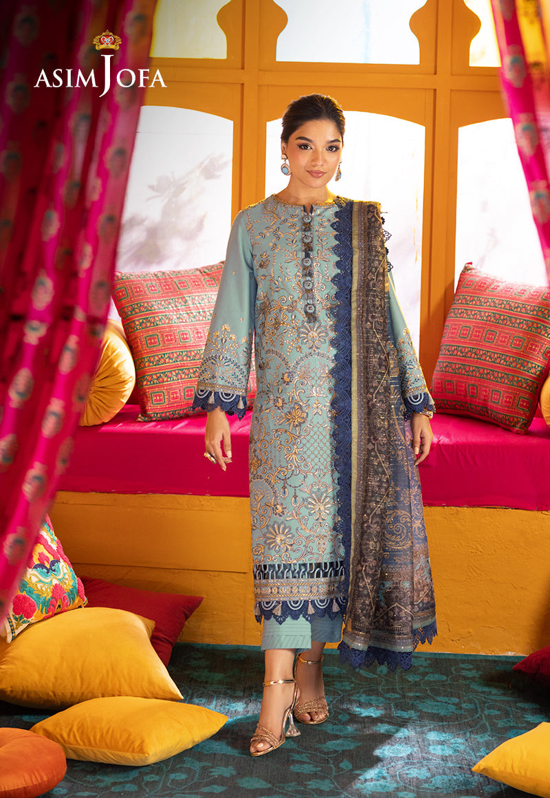 Asim Jofa | Asra Festive Essentials | AJRA-12 - House Of Anaya