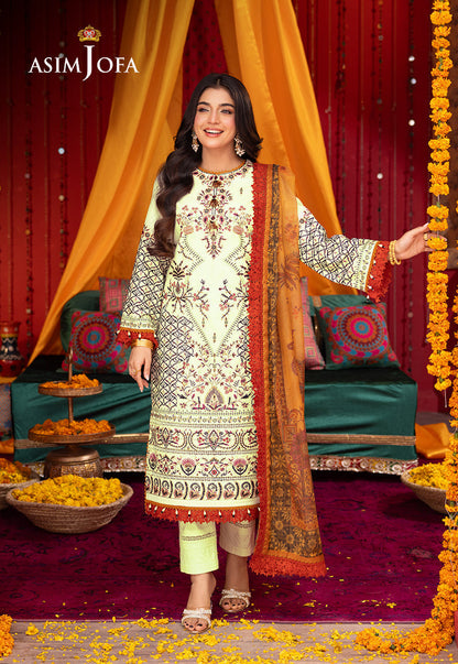 Asim Jofa | Asra Festive Essentials | AJRA-15 - House Of Anaya