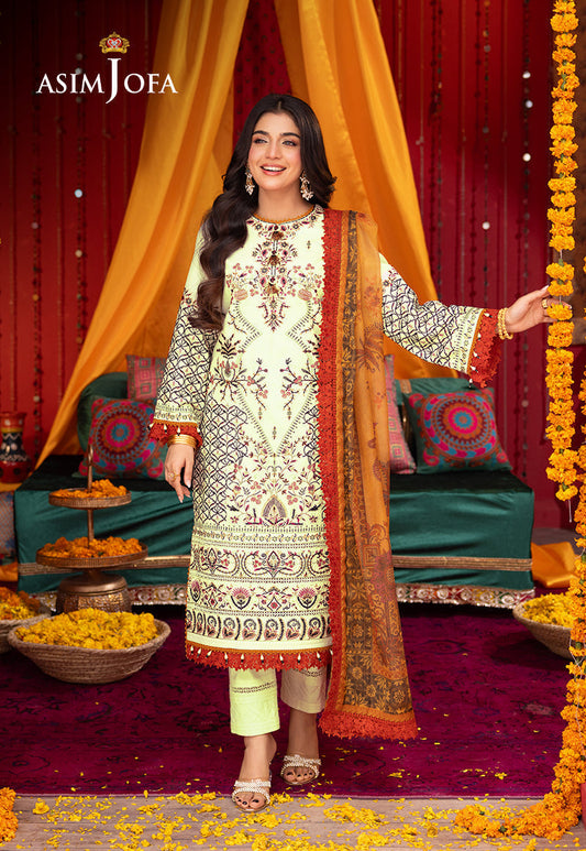 Asim Jofa | Asra Festive Essentials | AJRA-15 - House Of Anaya