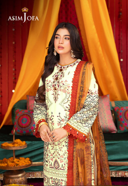 Asim Jofa | Asra Festive Essentials | AJRA-15 - House Of Anaya