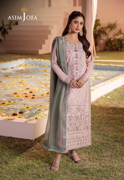 Asim Jofa | Dhanak Rang Collection | AJCF-14 - House Of Anaya