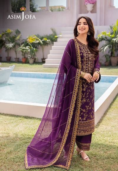Asim Jofa | Dhanak Rang Collection | AJCF-08 - House Of Anaya