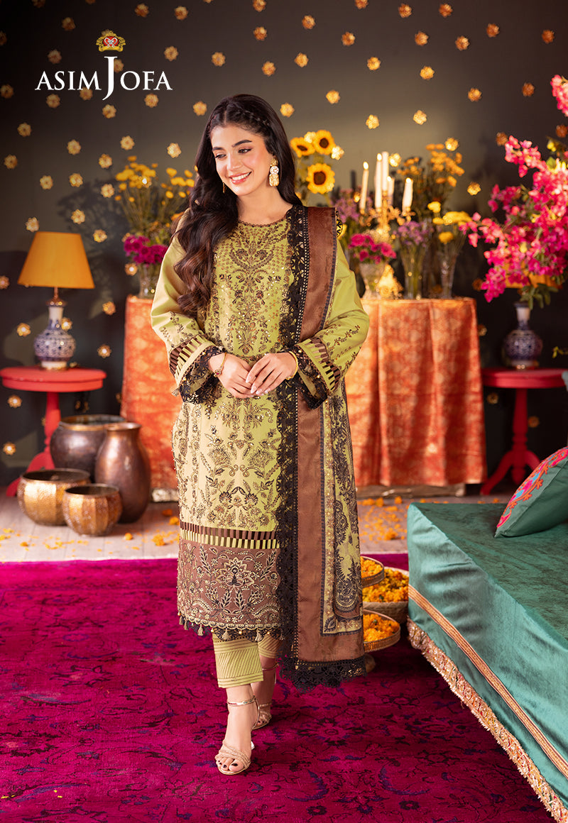 Asim Jofa | Asra Festive Essentials | AJRA-13 - House Of Anaya