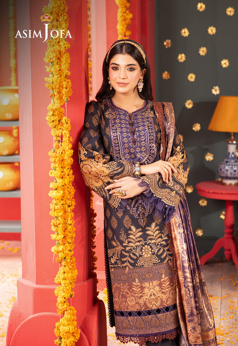 Asim Jofa | Asra Festive Essentials | AJRA-01 - House Of Anaya
