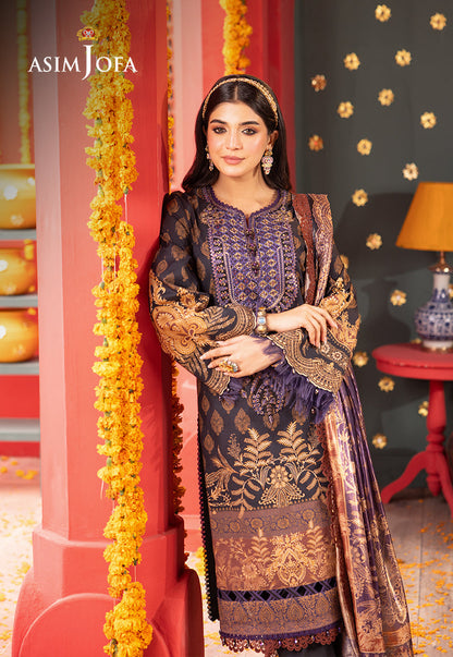 Asim Jofa | Asra Festive Essentials | AJRA-01 - House Of Anaya