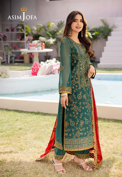 Asim Jofa | Dhanak Rang Collection | AJCF-11 - House Of Anaya