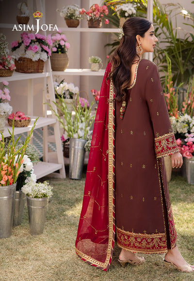 Asim Jofa | Dhanak Rang Collection | AJCF-27 - House Of Anaya