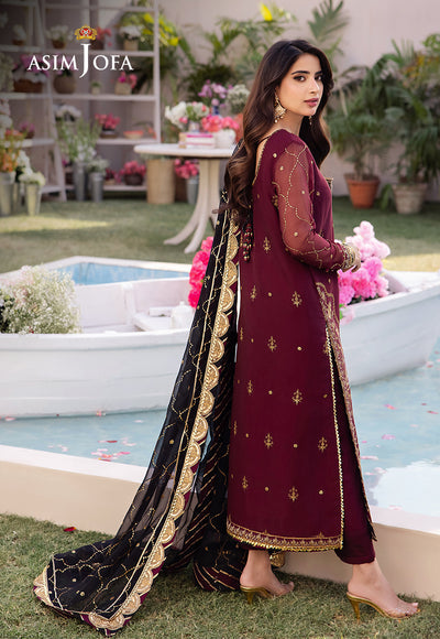 Asim Jofa | Dhanak Rang Collection | AJCF-18 - House Of Anaya