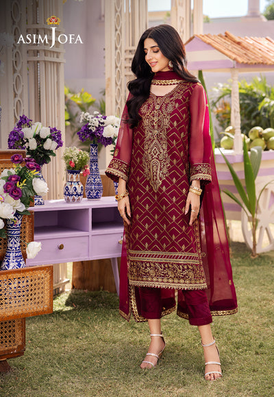 Asim Jofa | Dhanak Rang Collection | AJCF-01 - House Of Anaya