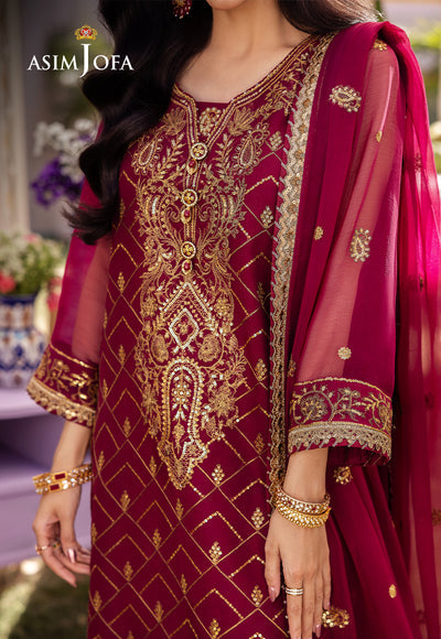 Asim Jofa | Dhanak Rang Collection | AJCF-01 - House Of Anaya