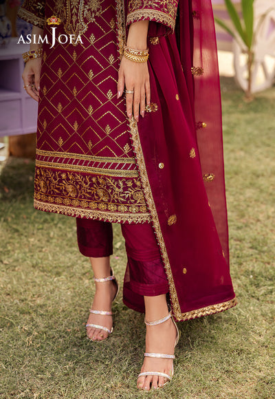Asim Jofa | Dhanak Rang Collection | AJCF-01 - House Of Anaya