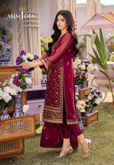 Asim Jofa | Dhanak Rang Collection | AJCF-01 - House Of Anaya