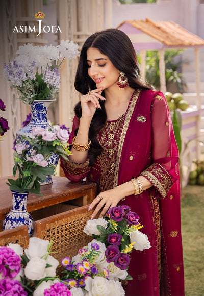 Asim Jofa | Dhanak Rang Collection | AJCF-01 - House Of Anaya