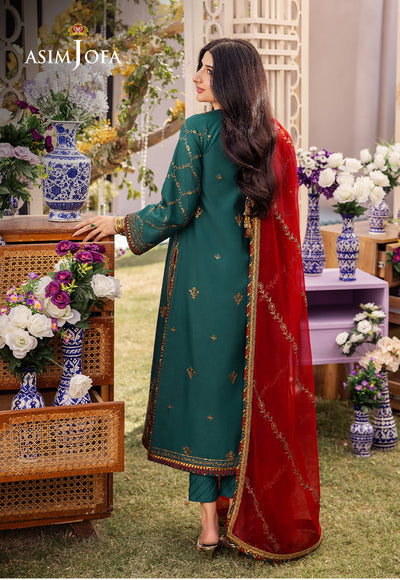 Asim Jofa | Dhanak Rang Collection | AJCF-23 - House Of Anaya