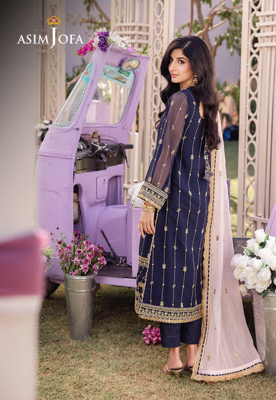 Asim Jofa | Dhanak Rang Collection | AJCF-09 - House Of Anaya