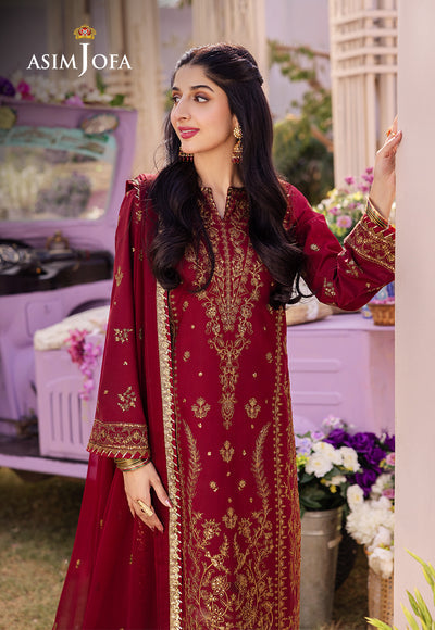 Asim Jofa | Dhanak Rang Collection | AJCF-28 - House Of Anaya