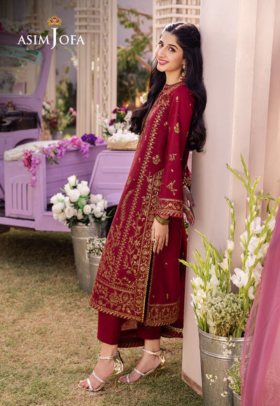 Asim Jofa | Dhanak Rang Collection | AJCF-28 - House Of Anaya