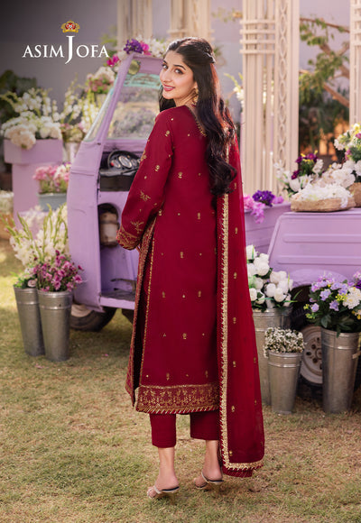 Asim Jofa | Dhanak Rang Collection | AJCF-28 - House Of Anaya