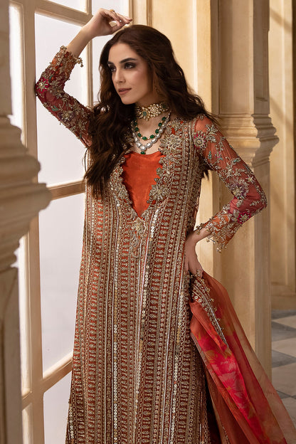 Charizma | DASTAN E JASHAN | 3-Pc Premium Luxury Handwork Chiffon with Premium Embroidered Dupatta DJR6-04