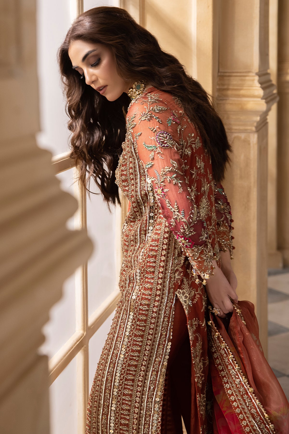 Charizma | DASTAN E JASHAN | 3-Pc Premium Luxury Handwork Chiffon with Premium Embroidered Dupatta DJR6-04