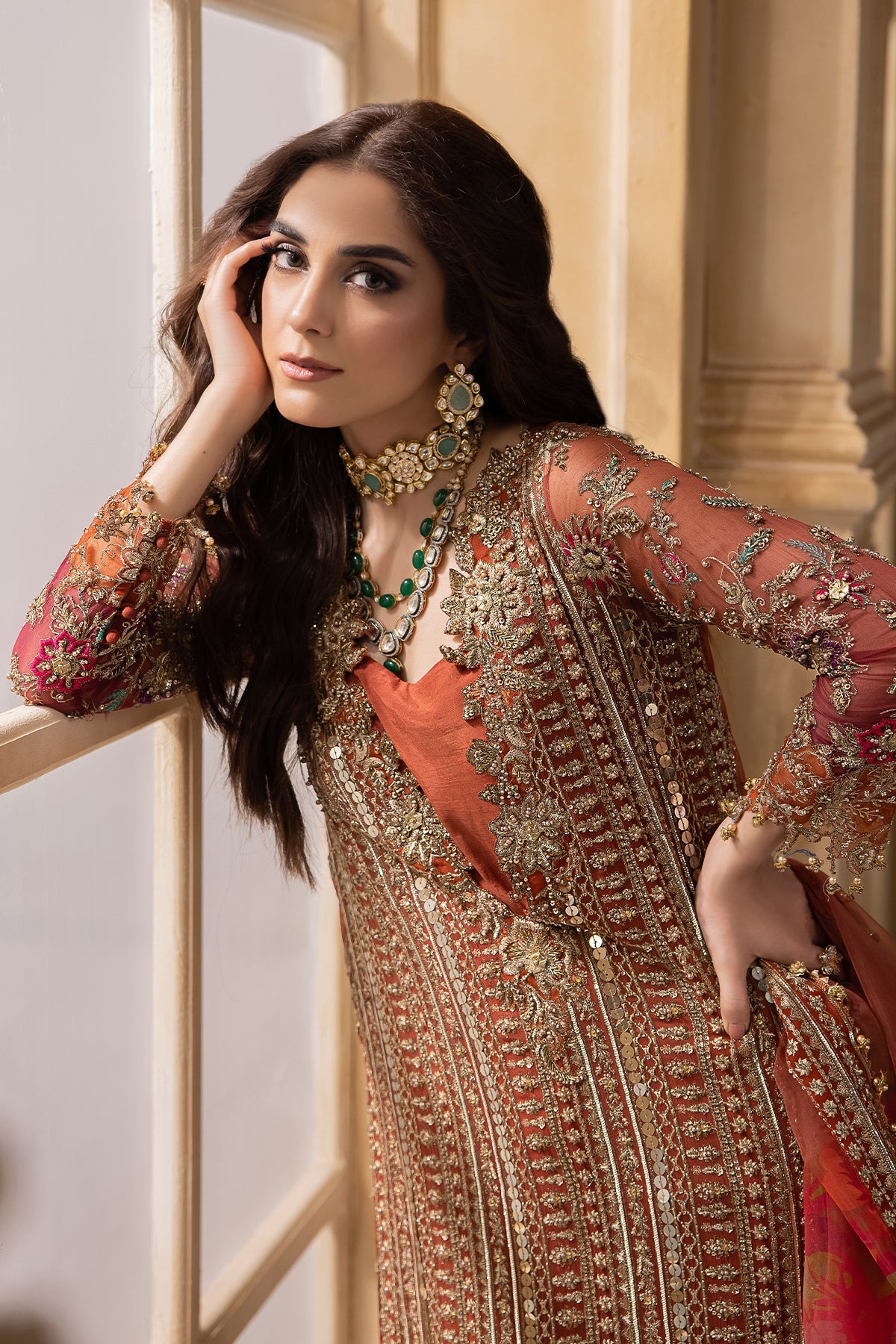 Charizma | DASTAN E JASHAN | 3-Pc Premium Luxury Handwork Chiffon with Premium Embroidered Dupatta DJR6-04