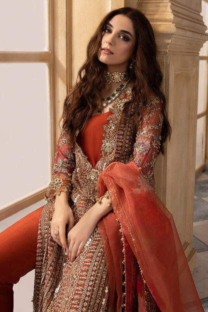 Charizma | DASTAN E JASHAN | 3-Pc Premium Luxury Handwork Chiffon with Premium Embroidered Dupatta DJR6-04