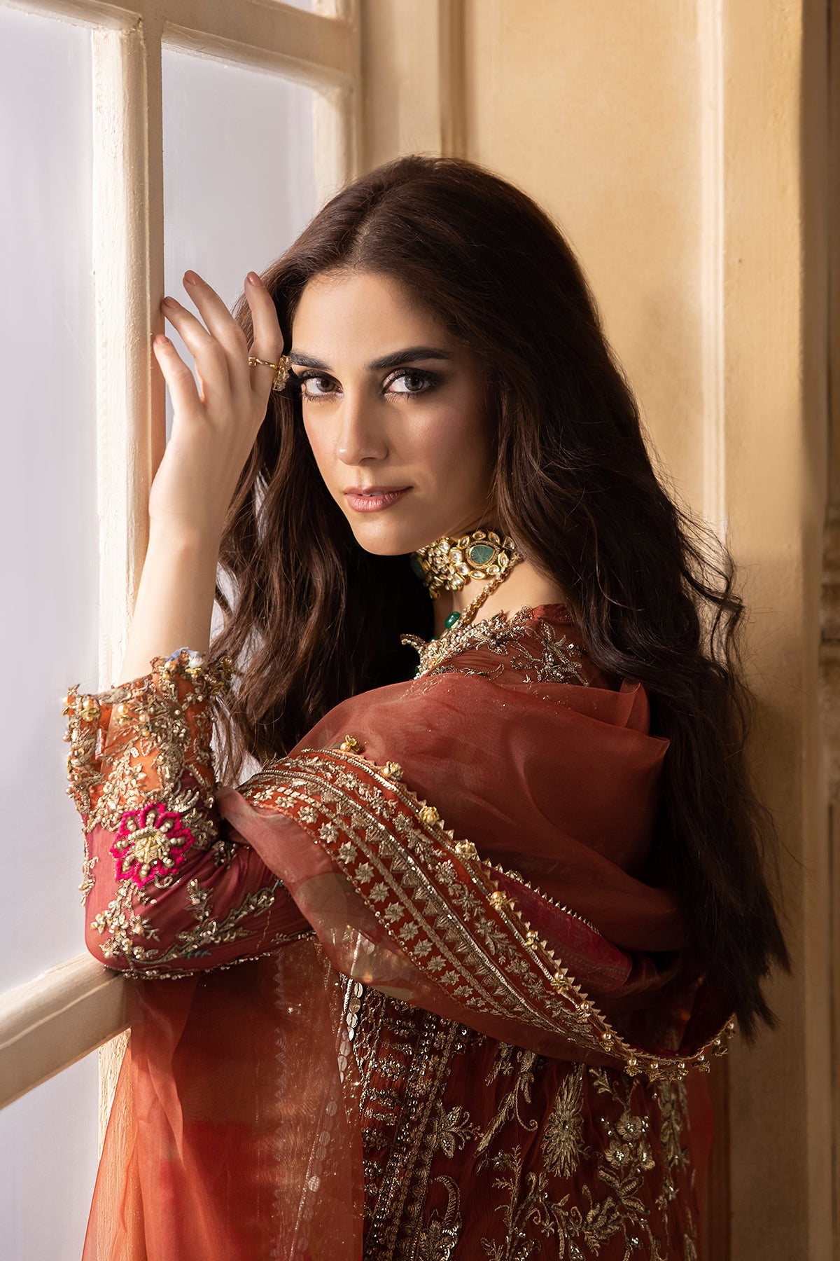 Charizma | DASTAN E JASHAN | 3-Pc Premium Luxury Handwork Chiffon with Premium Embroidered Dupatta DJR6-04