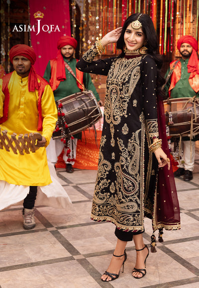 Asim Jofa | Chamak Damak Festive 24 | AJCD-03 - House Of Anaya