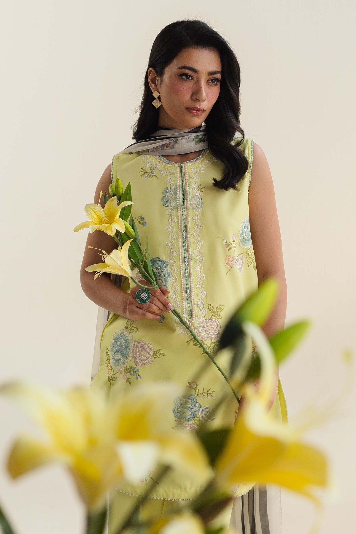 Zara Shahjahan | Coco Lawn Vol 2 | MIREA-3A - House Of Anaya