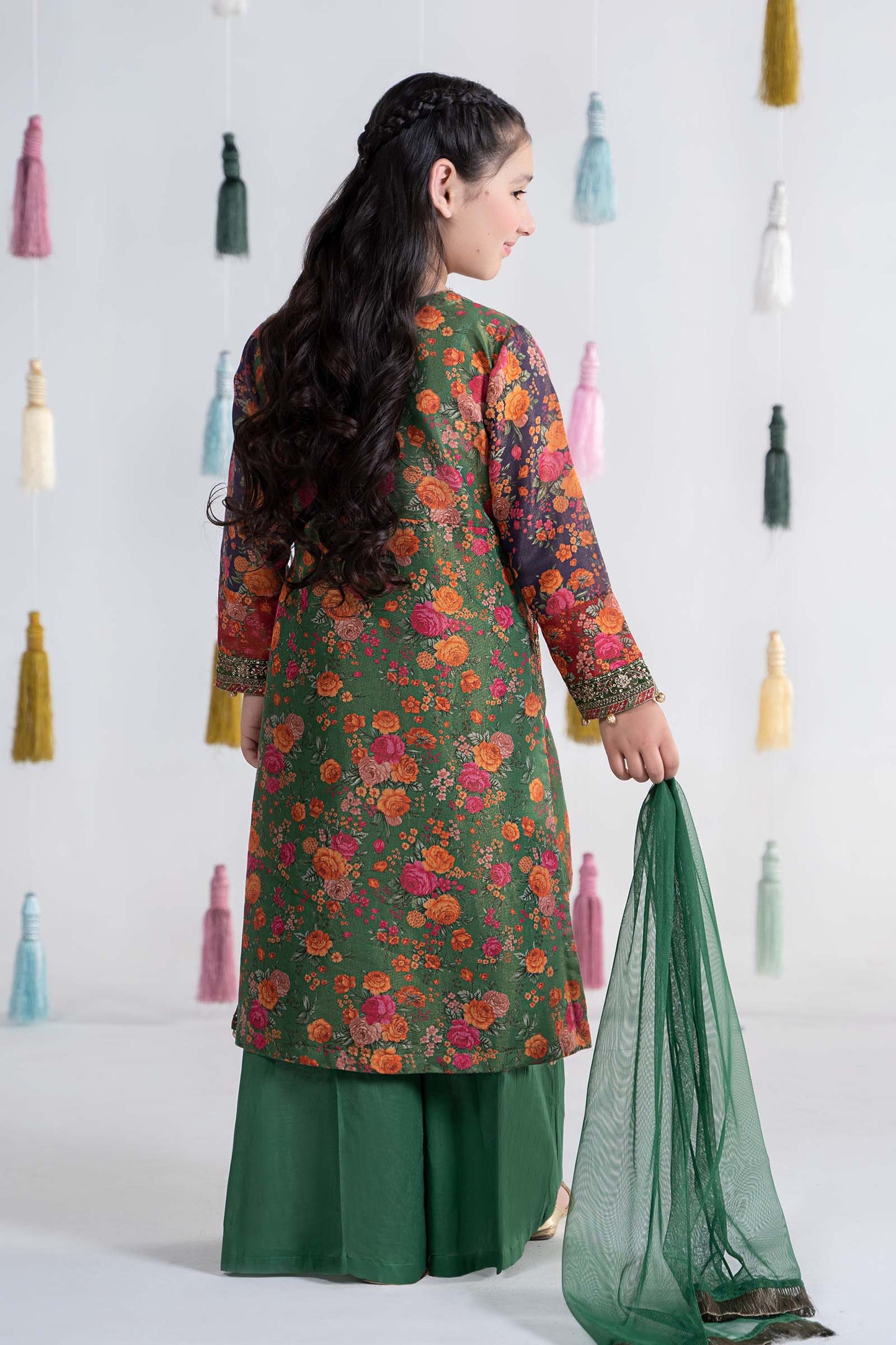 Maria B | 3 Piece Printed Cotton Masoori Suit | MKD-EA24-04 - Libasekhas