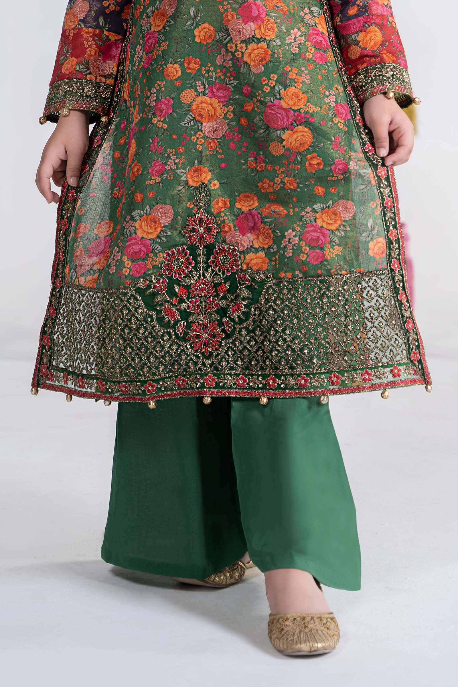 Maria B | 3 Piece Printed Cotton Masoori Suit | MKD-EA24-04 - Libasekhas