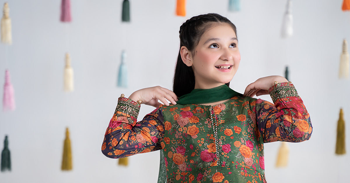 Maria B | 3 Piece Printed Cotton Masoori Suit | MKD-EA24-04 - Libasekhas