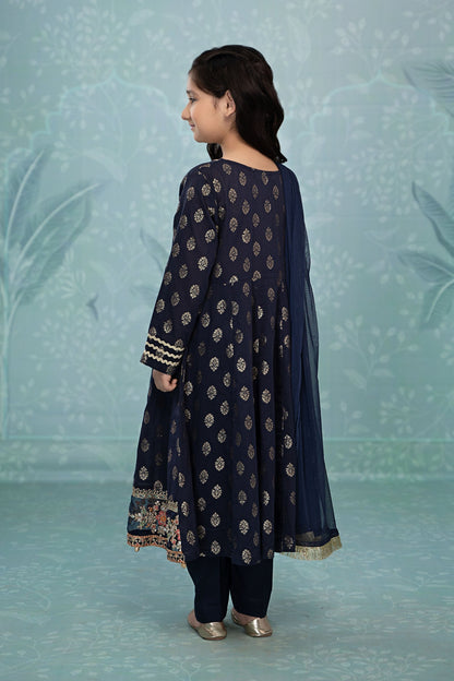 Maria B | 3 Piece Embroidered Suit | MKD-EF23-31R1 - Libasekhas