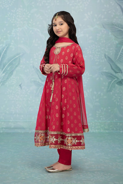Maria B | 3 Piece Embroidered Suit | MKD-EF23-31R1 - Libasekhas