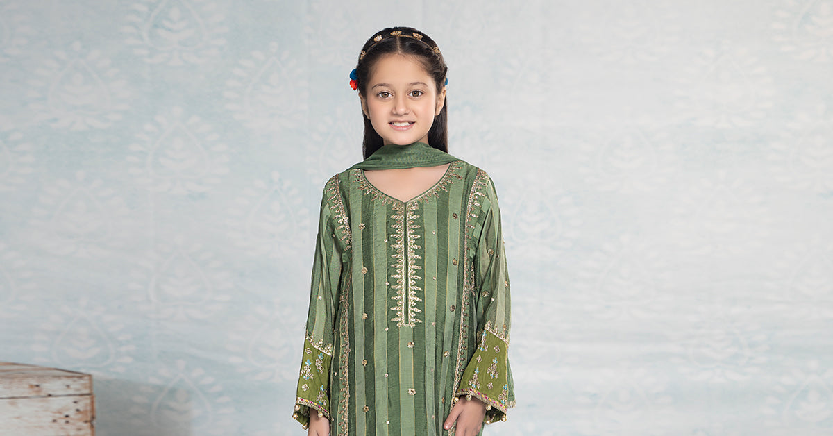 Maria B | 3 Piece Embroidered Yarn Dyed Suit | MKD-EF24-03 - Libasekhas